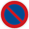تابلوی توقف و پارک ممنوع